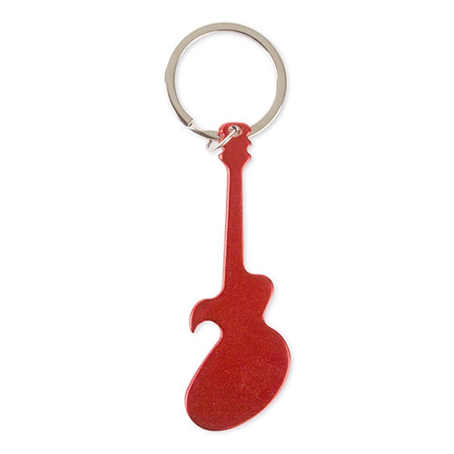 Llavero Aluminio Guitarra Az — vista 4