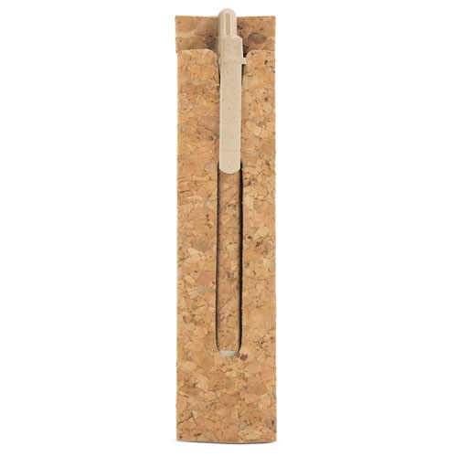 Bolígrafo Corcho/Fibra De Trigo Con Funda Corcho — vista 2