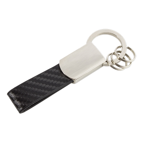 Llavero Metálico Carbon Fiber — vista 3