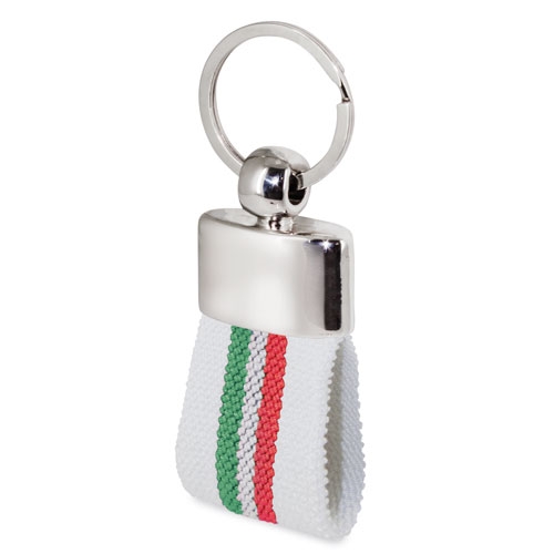 Llavero Cinturon Bandera Italia Blanco Derex — vista 3