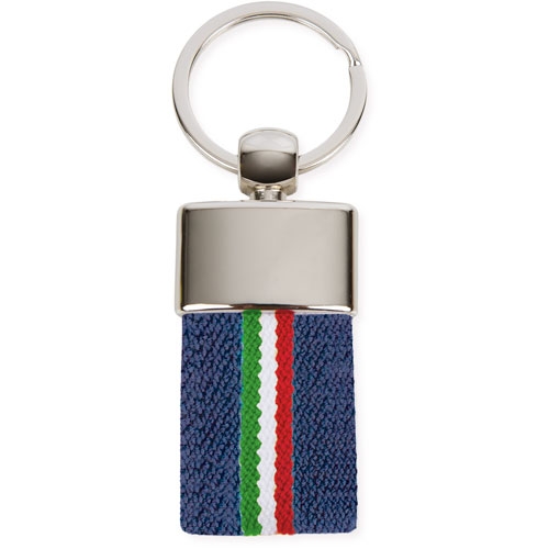 Llavero Cinturon Bandera Italia Blanco Derex — vista 5