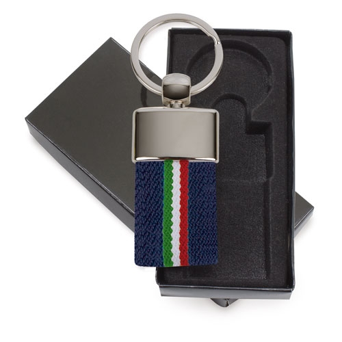 Llavero Cinturon Bandera Italia Blanco Derex — vista 4