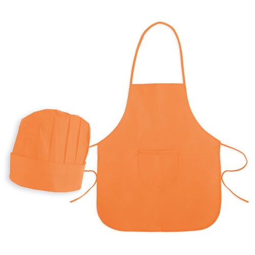 Set Delantal Y Gorro Infant Nwblanco — vista 2