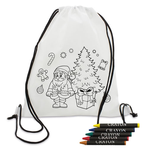 Mochila Infantil Nw Con Ceras Christmas