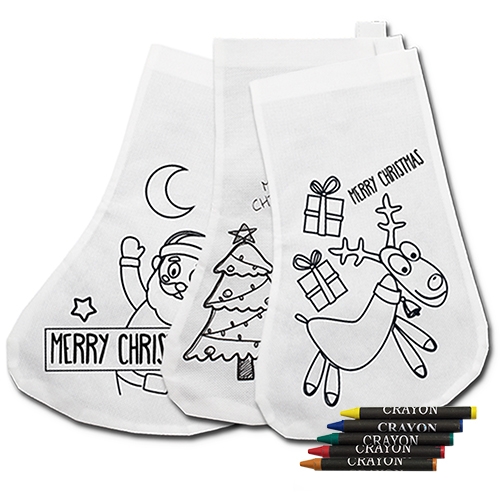 Set Para Colorear Christmas Present( Pack 10)