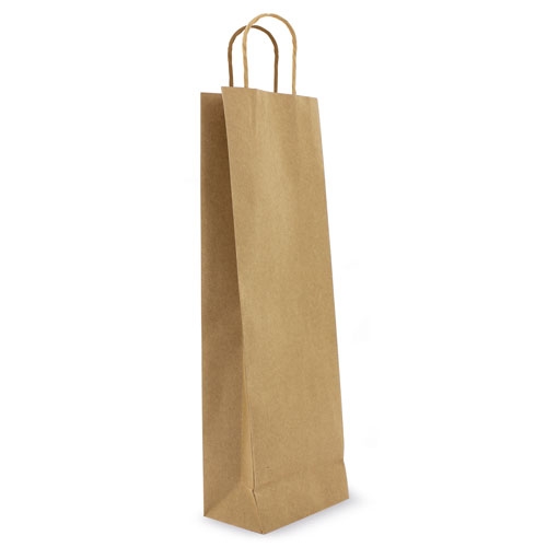 Bolsa Papel Kraft Para Vino Monastrell — vista 2