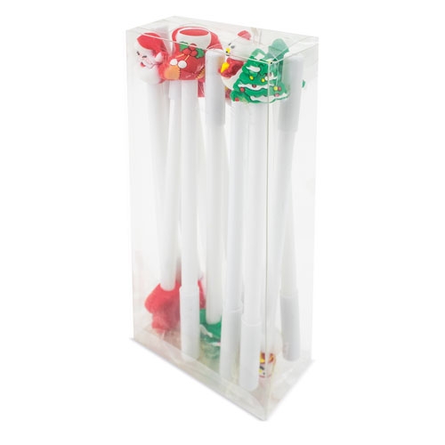 Set De Bolígrafos Navideños Natale (4 Modelos) — vista 2