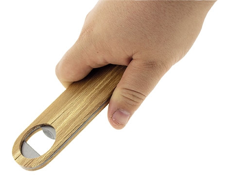 Abridor Barman Madera Soltouch — vista 2