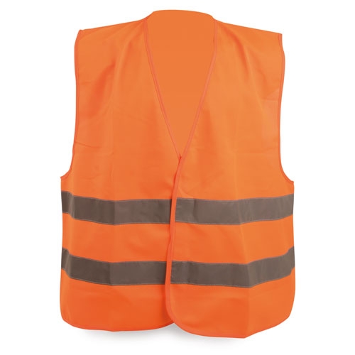 Chaleco Reflectante Naranja Visibility