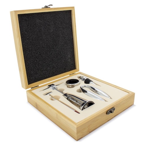 Set Vino Bambú 5 Pcs Livorno