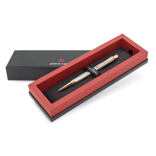 Bolígrafo Plata Maciza Genus Pierre Cardin