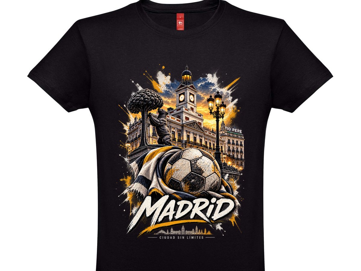 Camiseta Madrid · Ciudad sin límites