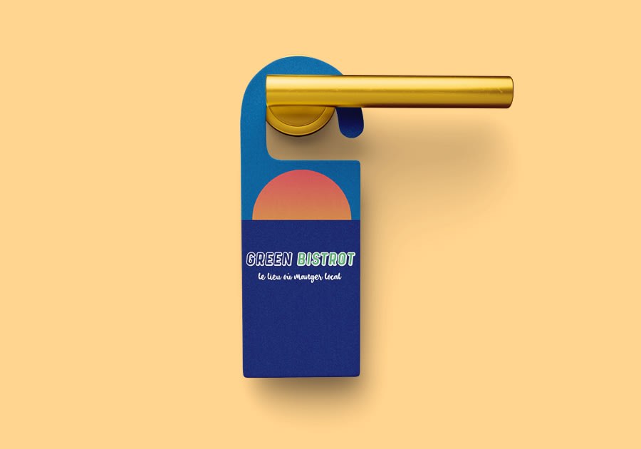 Flyers colgador de puerta — vista 3