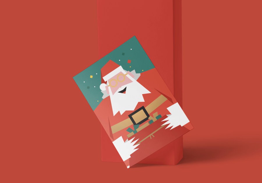 Flyers con stamping y barniz — vista 3