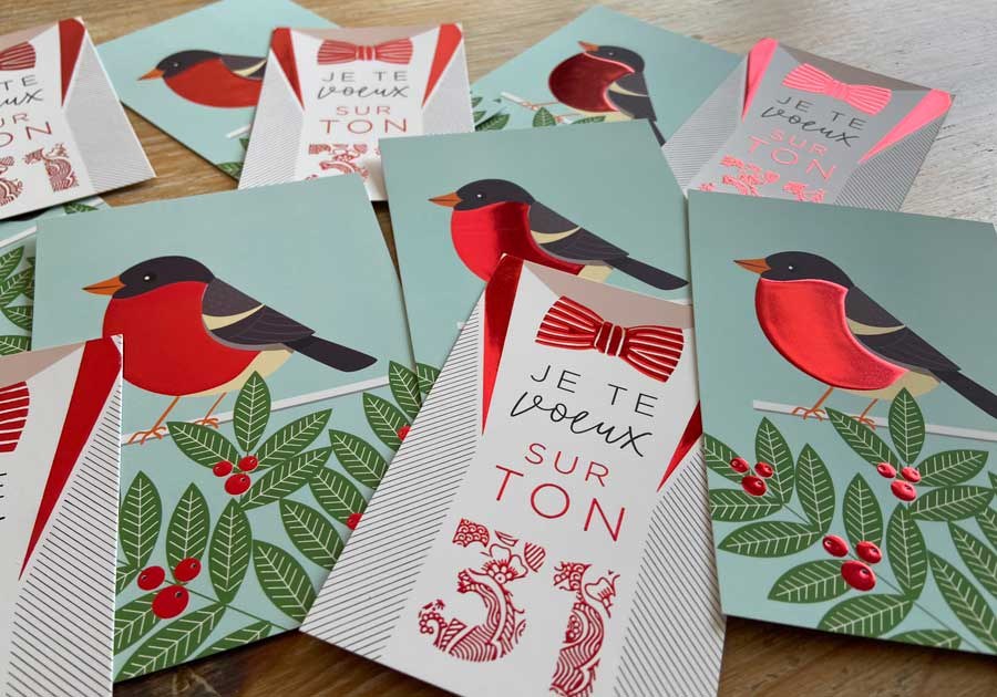 Flyers con stamping en caliente — vista 4