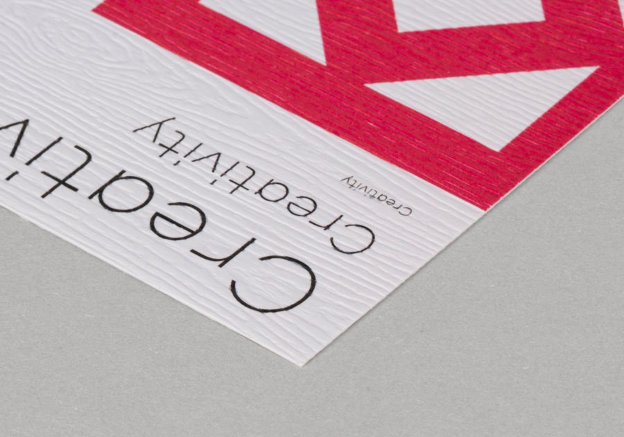 Flyers con textura madera — vista 2