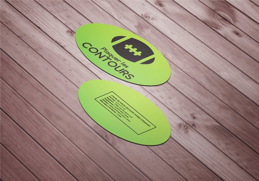 Flyers con troquel personalizado — vista 4
