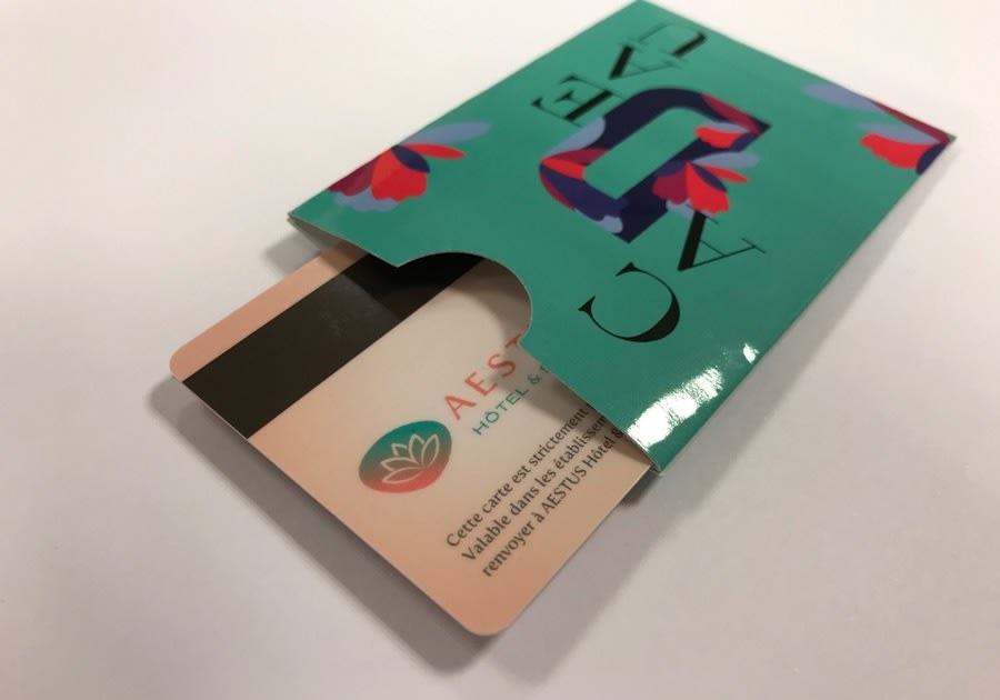Estuche porta tarjetas