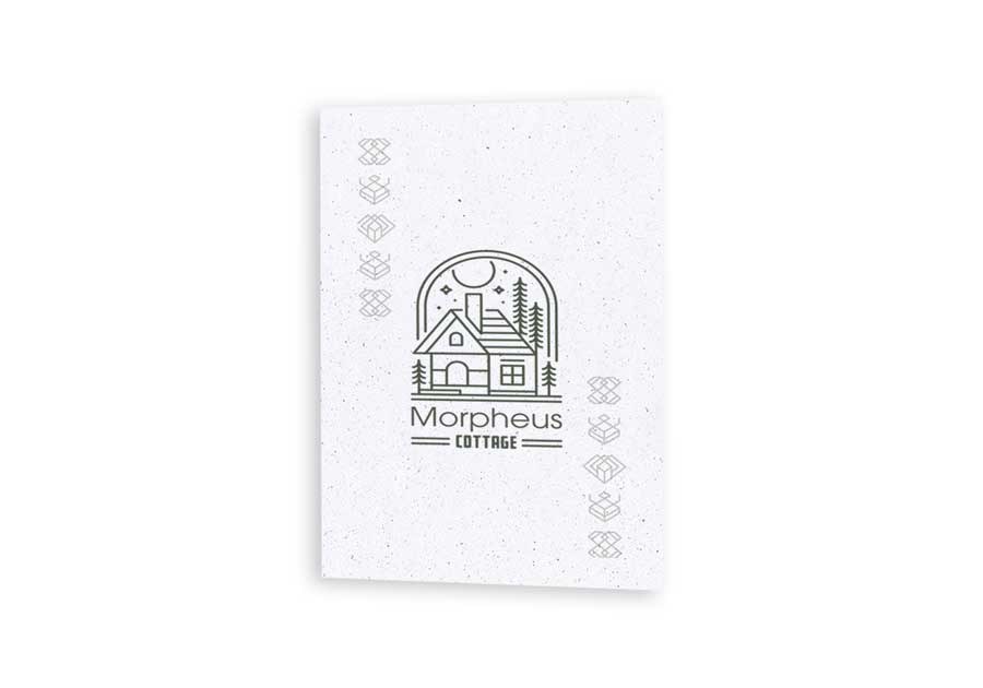Porta tarjetas plegado — vista 3
