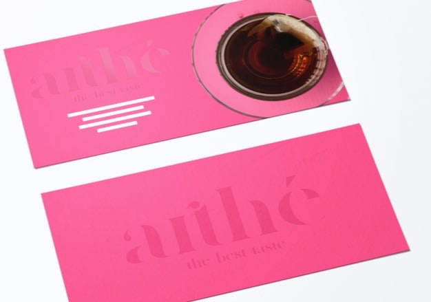 Tarjetas de invitación con barniz selectivo — vista 2