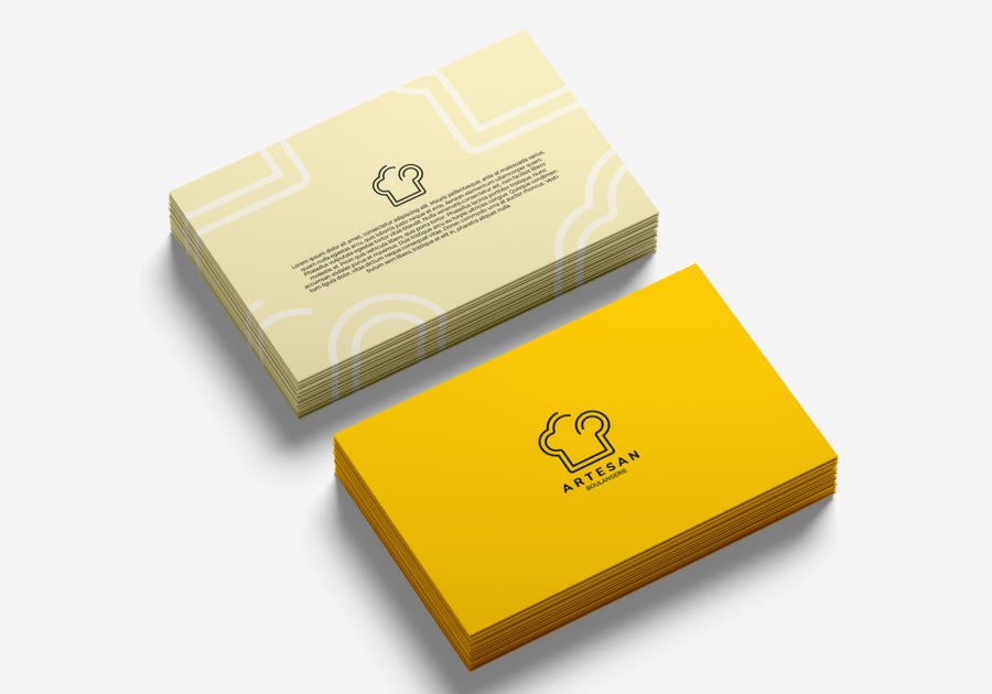 Tarjetas de invitación en papel clásico — vista 4