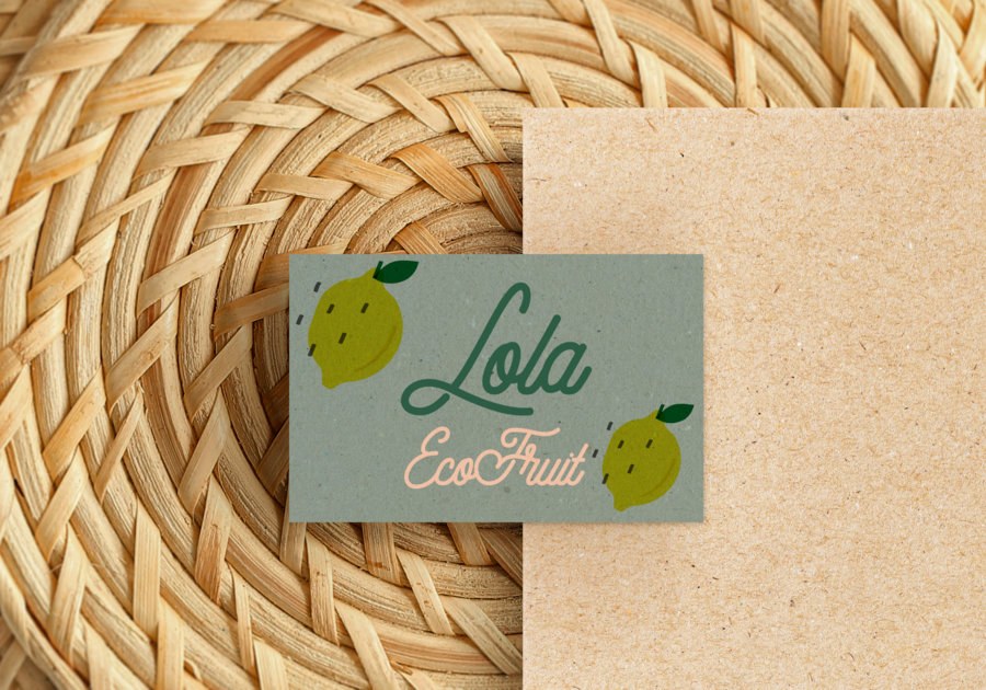 Tarjetas de invitación en papel kraft — vista 3