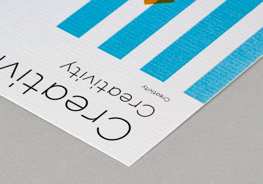 Tarjetas de invitación en papel verjurado — vista 3