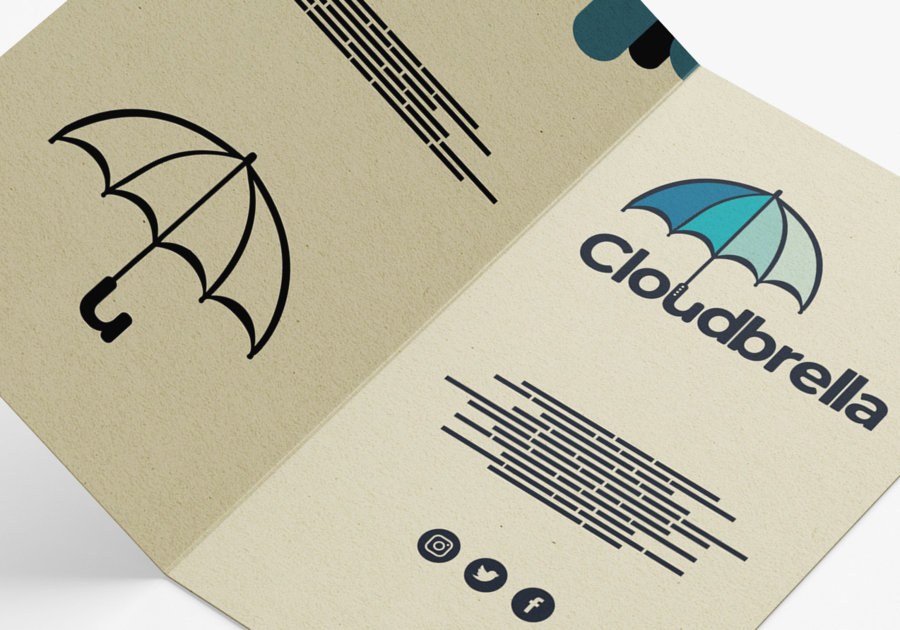 Tarjetas de invitación en papeles reciclados — vista 3