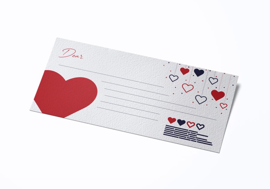 Tarjetas de invitación en papeles texturados — vista 4