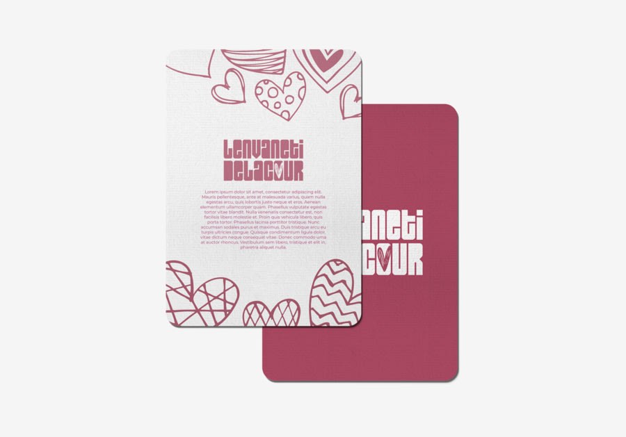 Tarjetas postales con cantos redondeados — vista 3
