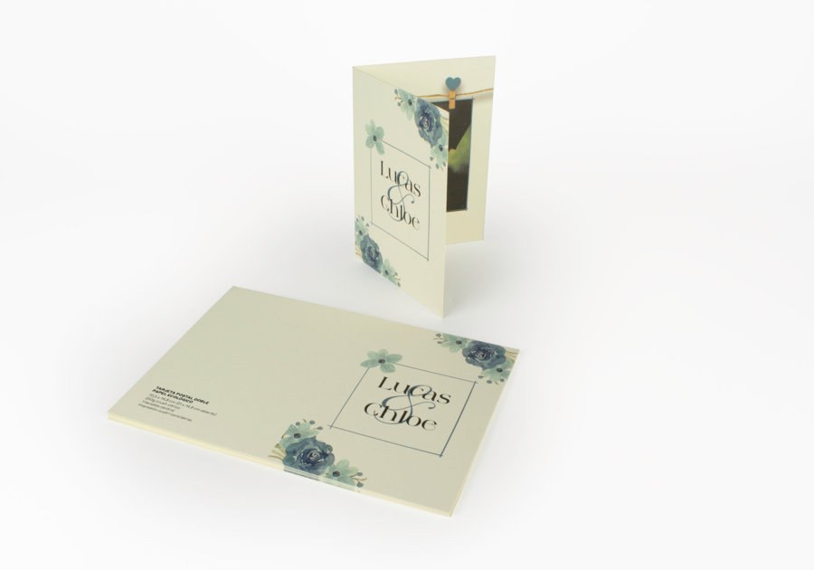 Tarjetas postales dobles plegadas — vista 3