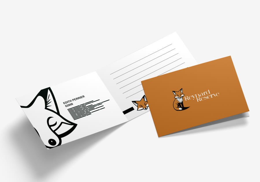 Tarjetas postales dobles plegadas — vista 4
