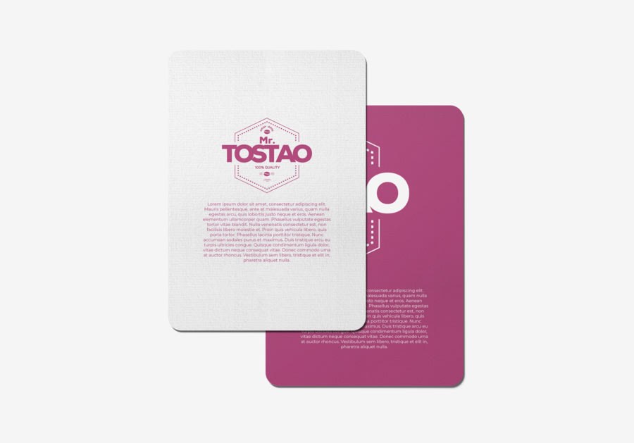 Tarjetas postales en papeles texturados — vista 4