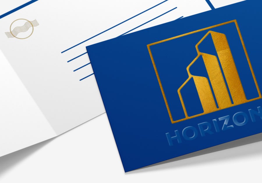 Tarjetas postales con stamping y barniz 3D — vista 5