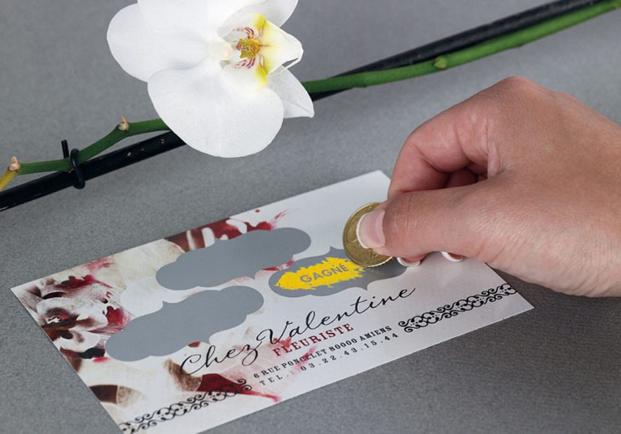 Tarjetas postales con tinta rascable — vista 1