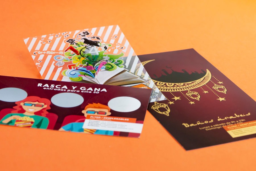 Tarjetas postales con tinta rascable — vista 3