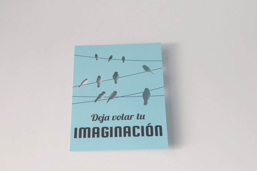 Tarjetas postales con troquelado láser — vista 3