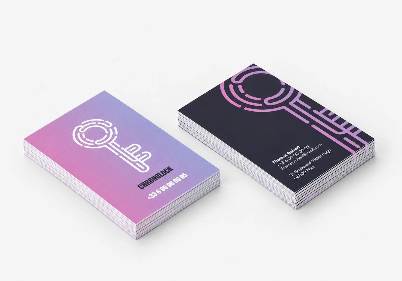 Tarjetas de visita express — vista 1