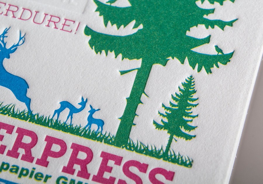 Tarjetas de visita letterpress — vista 6