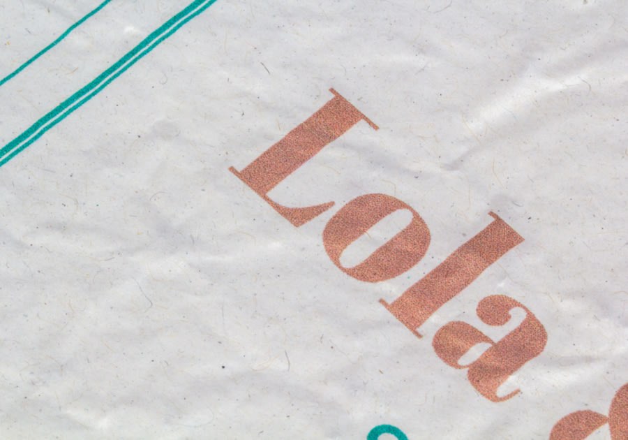 Tarjetas de visita en papel con semillas — vista 6