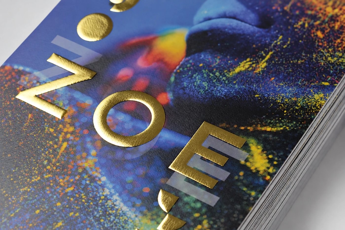 Tarjetas de visita con stamping en caliente