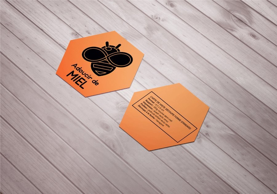 Tarjetas de visita con troquelado láser — vista 6