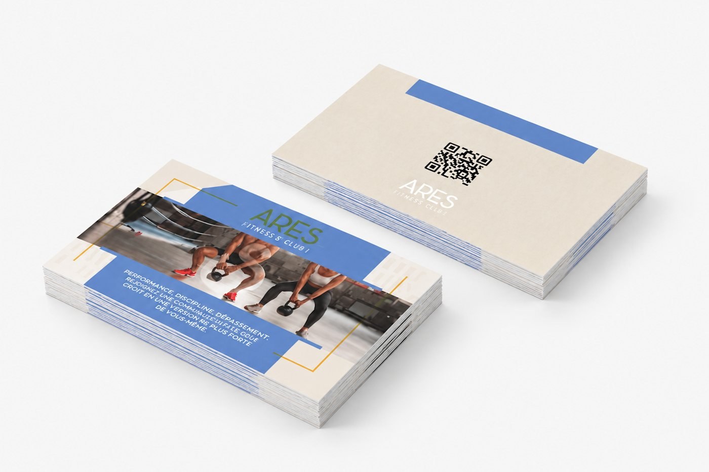 Tarjetas de visita publicitarias — vista 3