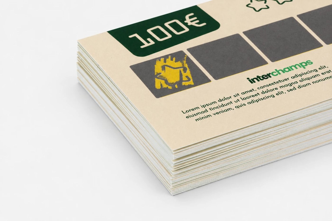 Tarjetas de visita con tinta rascable — vista 2