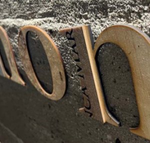 Letras corpóreas compactas