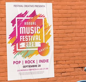 Carteles de papel