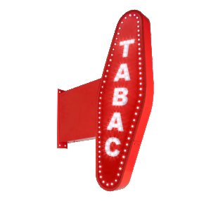 Banderola luminosa Tabac LED Pixels — vista 2