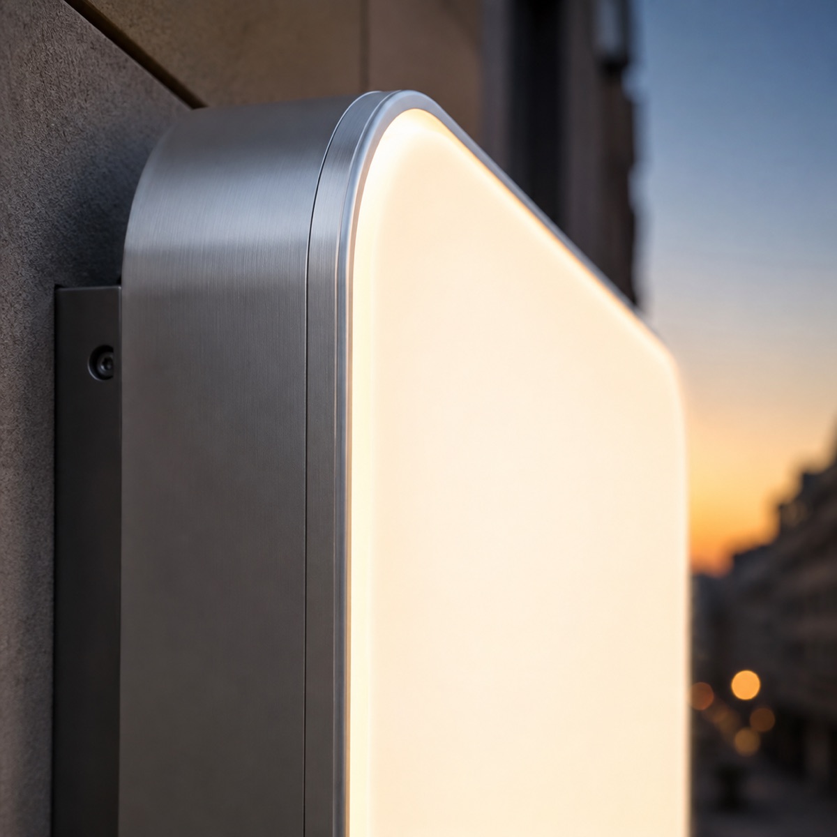 Banderolas  Led Cantos Redondos — vista 3