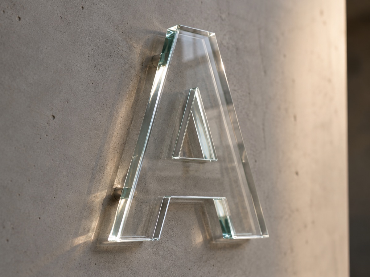 Letras de metacrilato