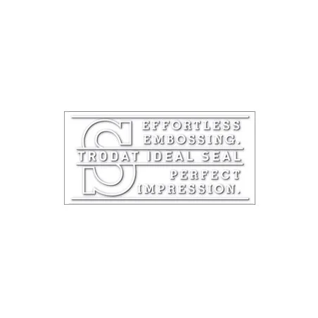 Sello en seco Trodat Ideal personalizado — vista 4